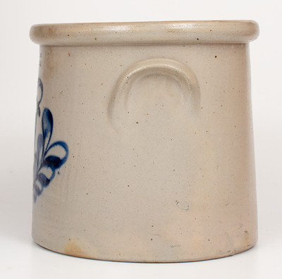 Three-Gallon F.B. NORTON & CO / WORCESTER, MASS. Stoneware Parrot Crock